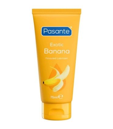 PASANTE LUBRICANT WATER BASED BANANA FLAVOURED 75 ML