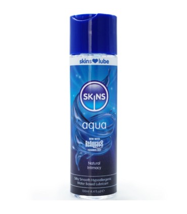 SKINS AQUA LUBRICANTE BASE DE AGUA 130 ML