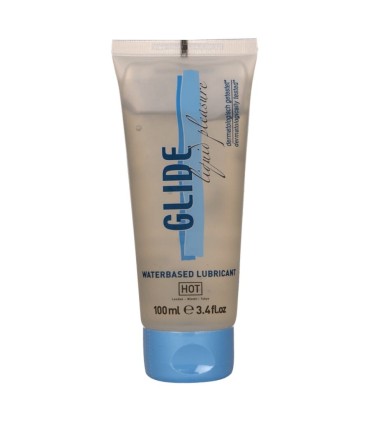 HOT GLIDE LIQUID PLEASURE LUBRICANTE BASE AGUA 100 ML
