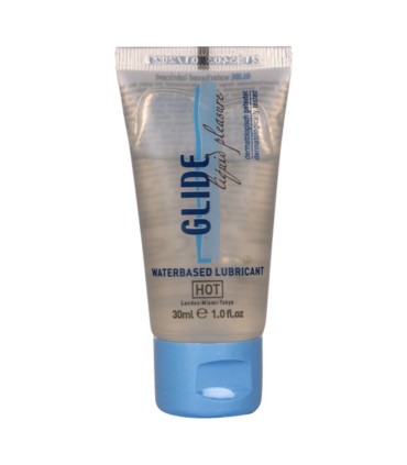 HOT GLIDE LIQUID PLEASURE LUBRICANTE BASE AGUA 30 ML