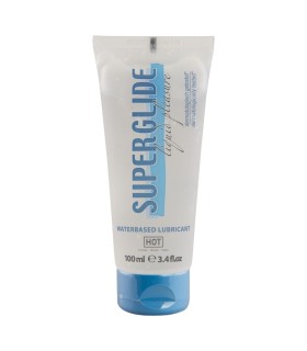 HOT SUPERGLIDE LIQUID PLEASURE LUBRICANTE BASE AGUA 100 ML