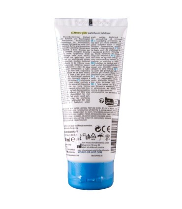 HOT EXXTREME GLIDE LUBRICANTE BASE AGUA ACEITE CONFORT A 100 ML