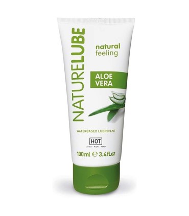 HOT NATURE LUBE LUBRICANTE BASE AGUA ALOE VERA 100 ML