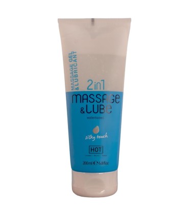 HOT MASSAGE GLIDE GEL 2 EN 1 TACTO SEDOSO 200 ML
