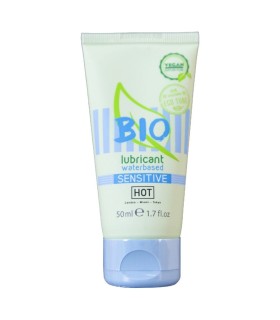 HOT BIO LUBRICANT LUBRICANTE BIO BASE AGUA SENSIBLE 50 ML