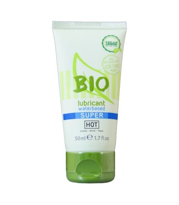 HOT BIO LUBRICANT LUBRICANTE BIO BASE AGUA SUPERGLIDE 50 ML