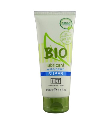 HOT BIO LUBRICANT LUBRICANTE BIO BASE AGUA SUPERGLIDE 100 ML