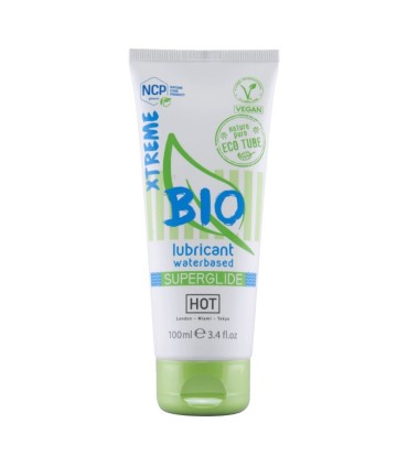 HOT BIO LUBRICANT LUBRICANTE BIO BASE AGUA SUPERGLIDE XTREME 100 ML