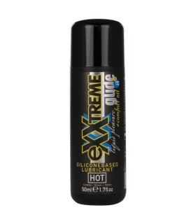 HOT EXXTREME GLIDE LUBRICANTE BASE SILICONA ACEITE CONFORT A 50 ML