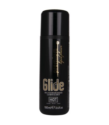HOT PREMIUM SILICONE GLIDE LUBRICANTE BASE SILICONA 100 ML