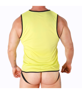 MACHO CAMISETA AMARILLO L XL