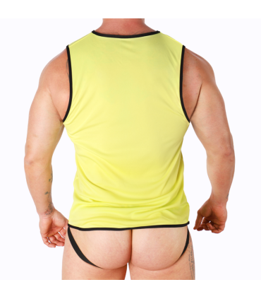 MACHO CAMISETA AMARILLO L XL