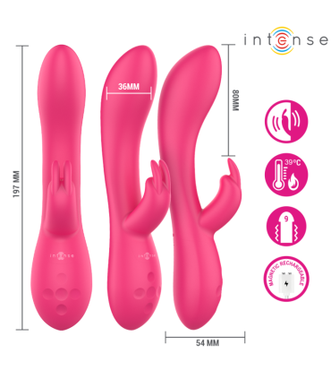 INTENSE TAMMY RABBIT STIMULATOR WITH HEAT