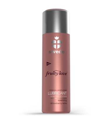 SWEDE FRUITY LOVE LUBRICANTE FRESAS CON CHAMPAGNE 100 ML