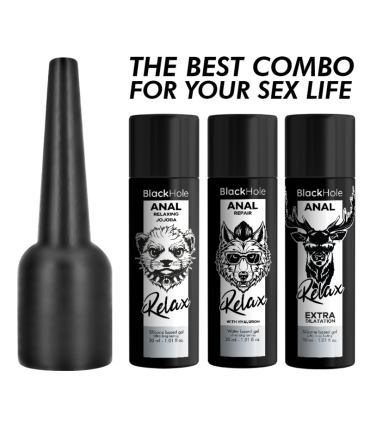 BLACK HOLE ANAL LUBE APPLIER S SIZE 30 ML