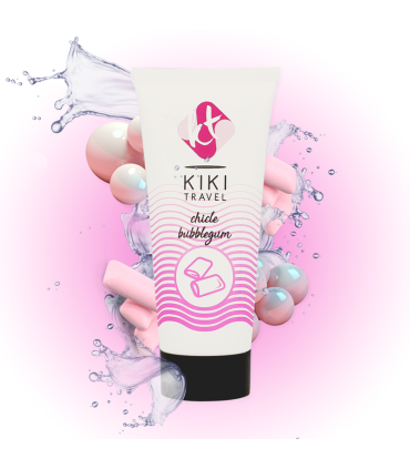 KIKI TRAVEL LUBRICANTE SABOR A CHICLE 50 ML