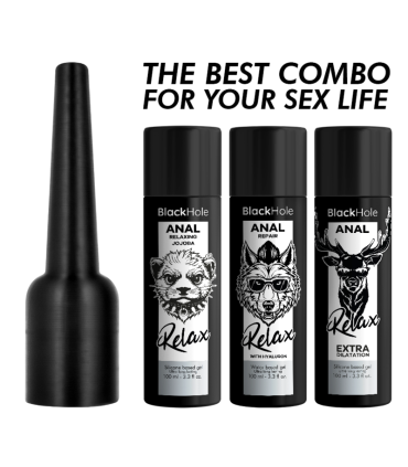 BLACK HOLE ANAL LUBE APPLIER L SIZE 100 ML