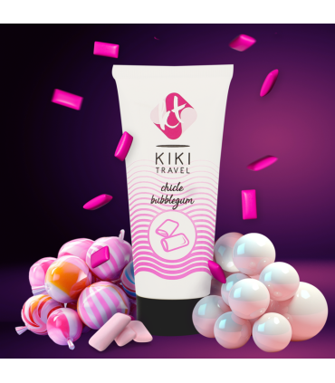 KIKI TRAVEL LUBRICANTE SABOR A CHICLE 50 ML