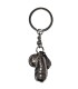 DIABLO PICANTE SILVER METAL KEYCHAIN SHRINKED PENIS