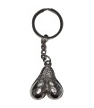 DIABLO PICANTE - SILVER EGGS METAL KEYCHAIN