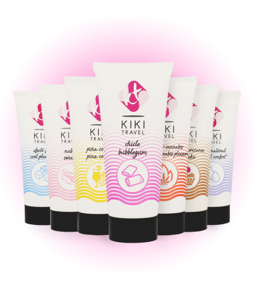 KIKI TRAVEL LUBRICANTE SABOR A CHICLE 50 ML