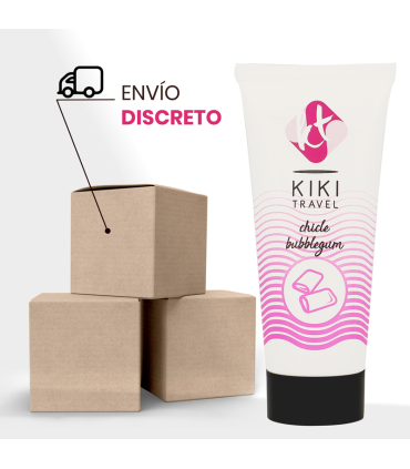 KIKI TRAVEL LUBRICANTE SABOR A CHICLE 50 ML
