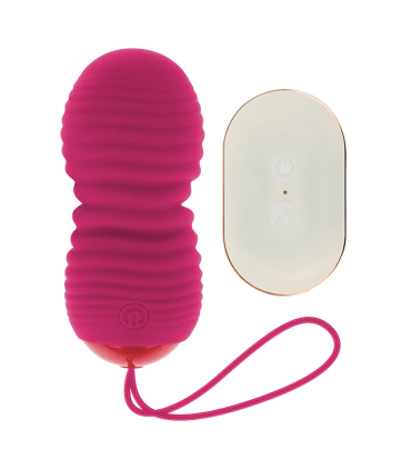 OHMAMA REMOTE CONTROL EGG 7 MODES UP AND DOWN PINK