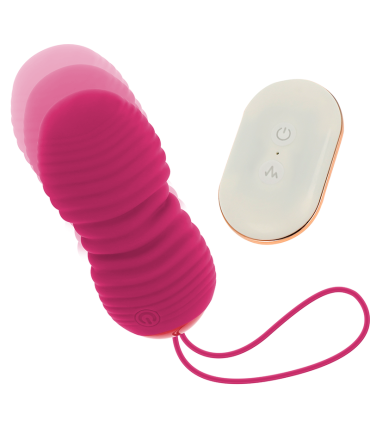 OHMAMA REMOTE CONTROL EGG 7 MODES UP AND DOWN PINK