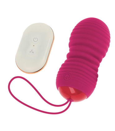 OHMAMA REMOTE CONTROL EGG 7 MODES UP AND DOWN PINK