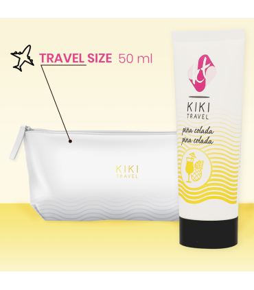 KIKI TRAVEL LUBRICANTE SABOR A PINA COLADA 50 ML