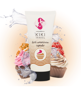KIKI TRAVEL GEL DESLIZANTE SABOR A TARTA AMERICANA CUPCAKE 50 ML