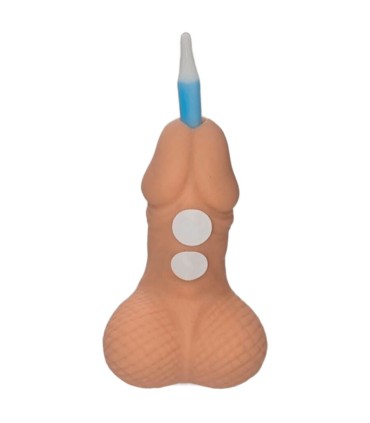 DIABLO PICANTE PENIS BIRTHDAY NUMBER CANDLE LIGHT TONE