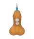 DIABLO PICANTE PENIS BIRTHDAY NUMBER CANDLE GOLDEN