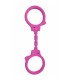 DIABLO PICANTE SILICONE HANDCUFFS FUCHSIA