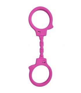 DIABLO PICANTE SILICONE HANDCUFFS FUCHSIA