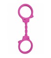 DIABLO PICANTE - SILICONE HANDCUFFS FUCHSIA