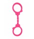DIABLO PICANTE SILICONE HANDCUFFS PINK