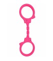 DIABLO PICANTE - SILICONE HANDCUFFS PINK