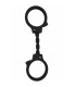 DIABLO PICANTE SILICONE HANDCUFFS BLACK