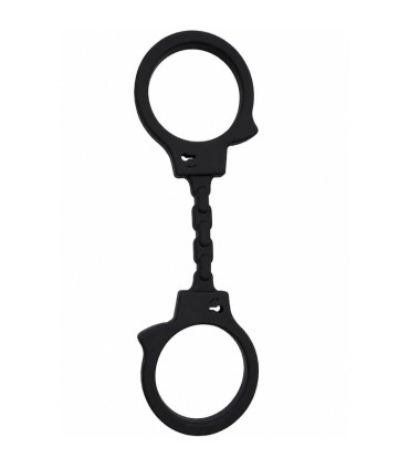 DIABLO PICANTE SILICONE HANDCUFFS BLACK