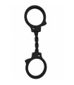 DIABLO PICANTE - SILICONE HANDCUFFS BLACK