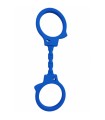 DIABLO PICANTE - SILICONE HANDCUFFS BLUE
