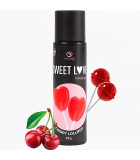 SECRETPLAY CEREZA LOLLIPOP GEL SWEET LOVE 60 ML