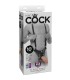 KING COCK 255 CM HOLLOW STRAP ON SUSPENDER SYSTEM FLESH