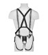 KING COCK 28 CM HOLLOW STRAP ON SUSPENDER SYSTEM FLESH