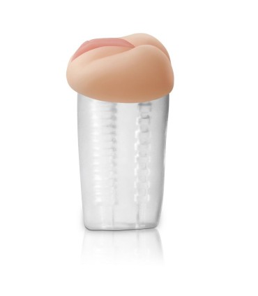 EXTREME TOYZ NATURAL VAGINA MASTURBATOR TRANSPARENT