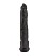 KING COCK REALISTIC PENIS WITH BALLS 305 CM BLACK