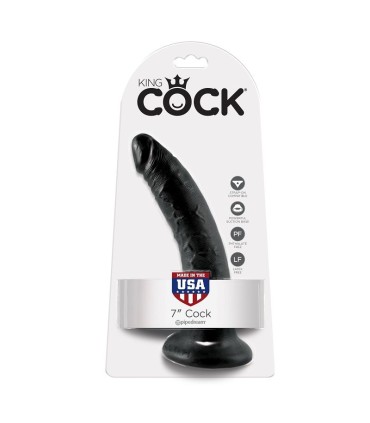KING COCK 7 DILDO BLACK 178 CM