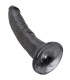 KING COCK 7 DILDO BLACK 178 CM