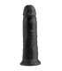 KING COCK 10 DILDO BLACK 25 CM